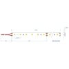 Ταινία led ΤΩRA 11.4 Watt/m 24V CRI80 IP20 60 led/m 5m 500067 - Image 2