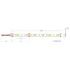 Ταινία led ΤΩRA 17 Watt/m 24V CRI80 IP20 120 led/m 5m 500074 - Image 2
